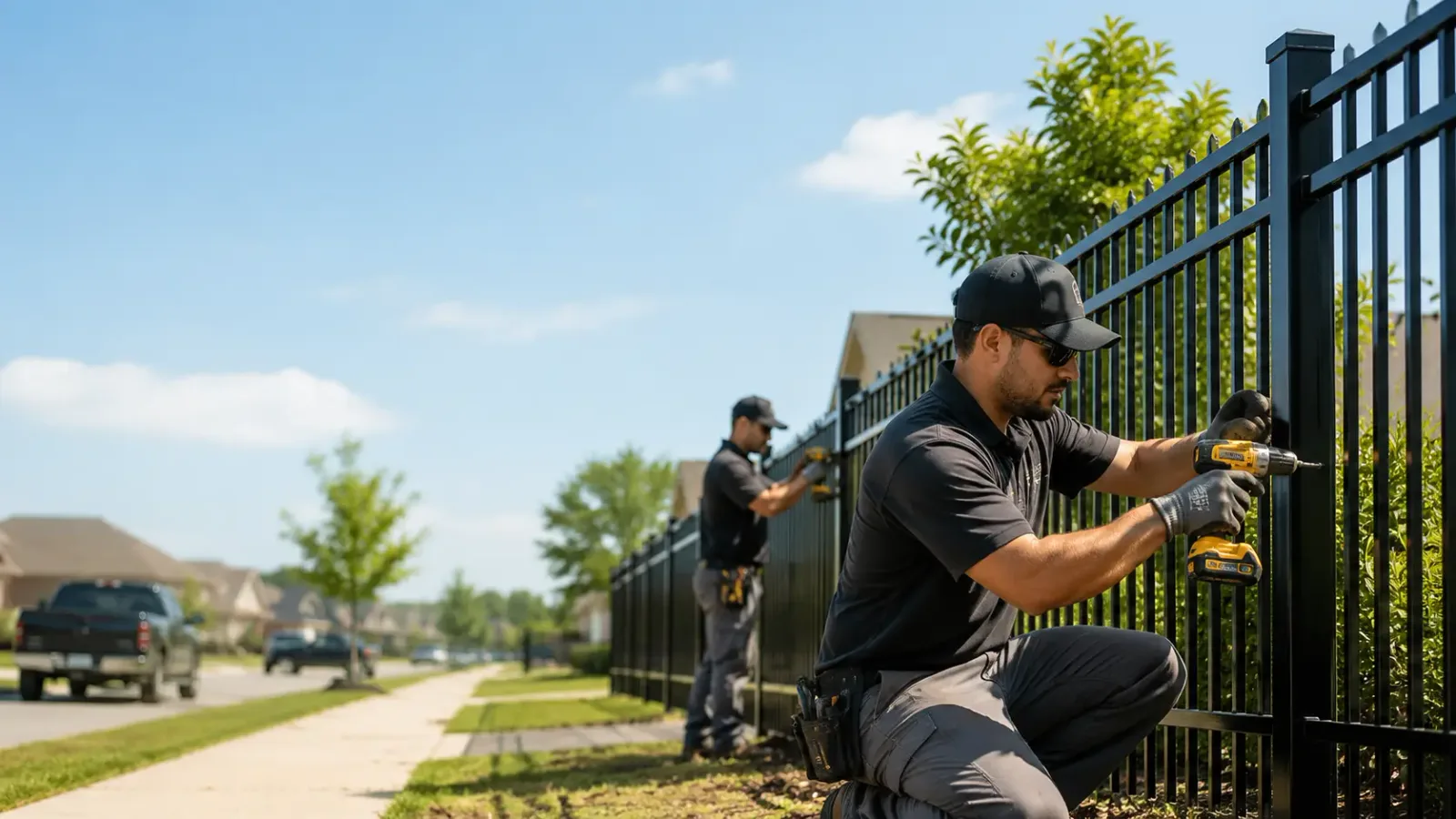 Metal Fence Installation in Fairview, TN